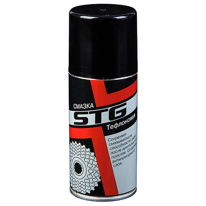 Смазка для велосипеда STG тефлоновая (спрей) 210 мл 4416528|Густая смазка| |