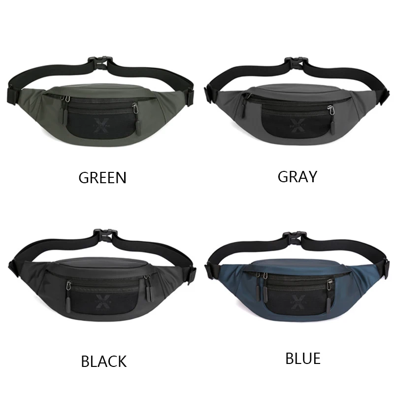 

FACTOO Unisex Waterproof Waist Packs 2021 New Men's Fashion Nylon Chest Pack Outdoor Shoulder Bag High Quality Messenger Bag