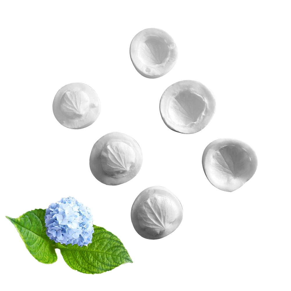 Гортензия лепестки ветенка цветочные украшения для тортов шоколадная мастика