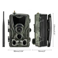 16mp trail camera1080p wildlife hunting camera with 42xir led 65ft night vision 0 3s trigger time for wildlife monitor