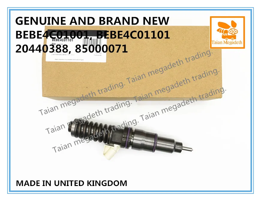 Подлинный и совершенно новый электрический инжектор топлива EUI Bebe 4c01001 4c01101