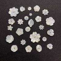 charm natural necklace bracelet pendant jewelry accessories freshwater shell flower hand made flower shape wholesale 8 18mm