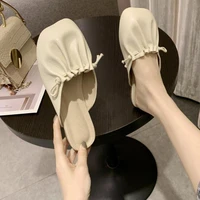 2021 summer womens slippers shallow leisure comfortable flat with slides woman slipper vintage lady shoes sandals zapatos de