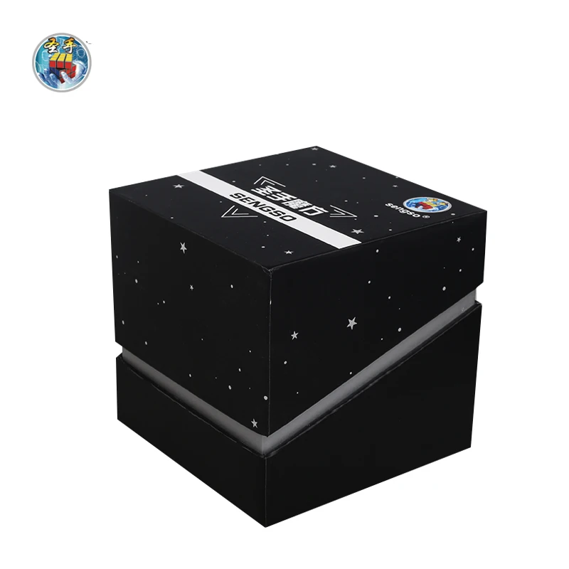 Shengshou-rompecabezas m&aacute;gico para ni&ntilde;os, juguete profesional de alto nivel, velocidad de Cubo sin pegatina, 85mm, 10x10x10-4