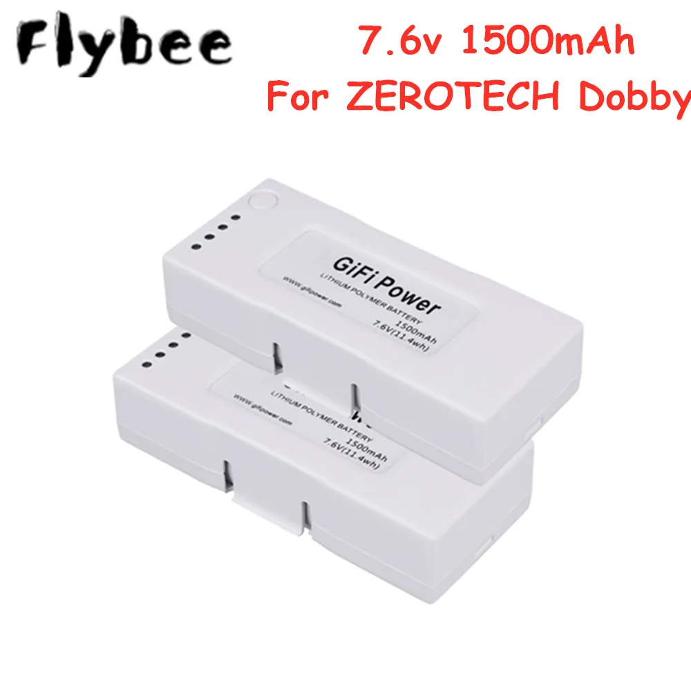 

7.6V 1500mah RC Lipo Battery for ZEROTECH DOBBY Drone Spare Parts 7.6v Upgrade Battery 1pcs to 3pcs