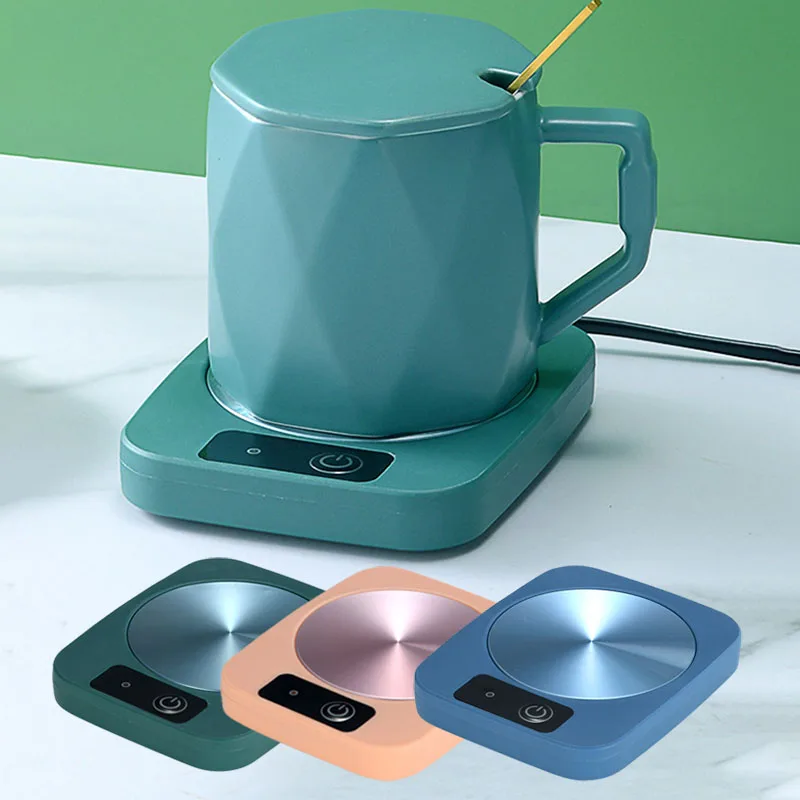 

Z30 Mug Heater Coffee Mug Cup Warmer 220V Milk Tea Water Heating Pad Cup Heater Warm Mat Constant Temperature Coaster EU Plug