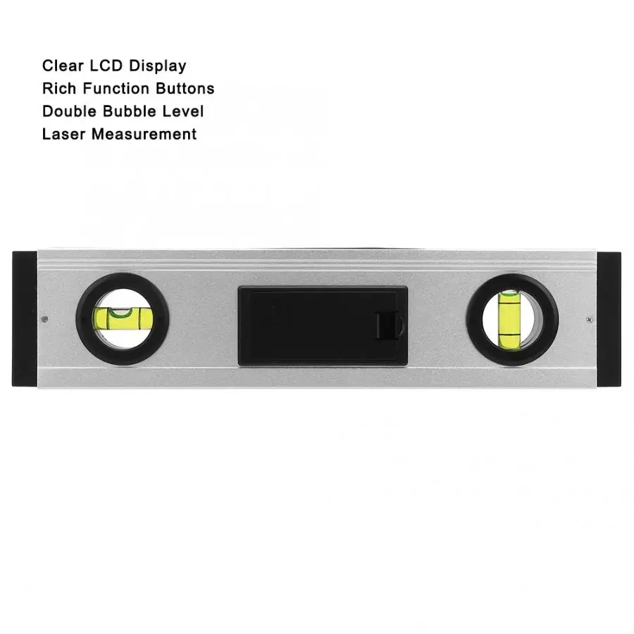 Красный лазерный Магнитный уровень линейка цифровой ЖК транспортир Инклинометр