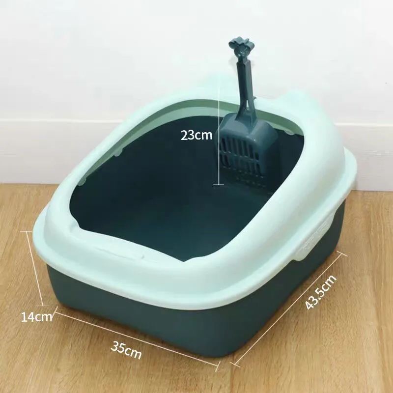 Wurf коробка Katze Autolimpiable Große Kunststoff Крытый Туалет Bettpfanne анти всплеск Produkte Хаус Möbel Selfs