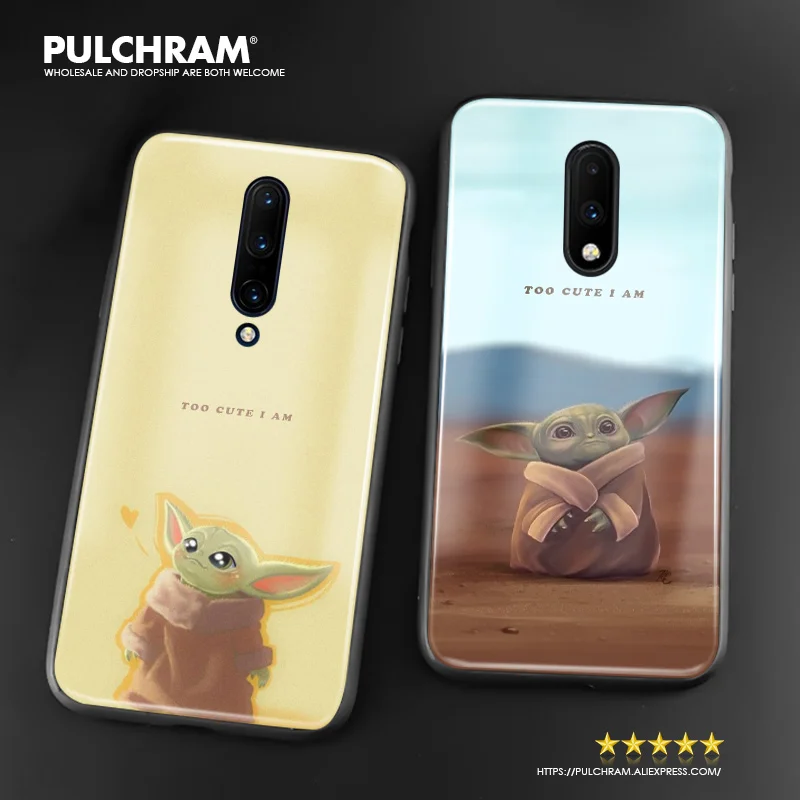 Детские йода милые мем милый мягкий силиконовый чехол из закаленного стекла для