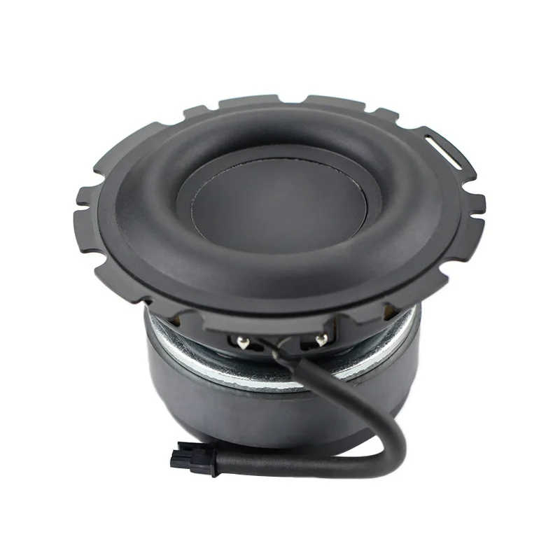 

Speaker 4.5 Inch Bass Subwoofer Loudspeaker Mid-bass Large Rubber Composite Aluminum Basin 4OHM 90dB 50W For Peerless