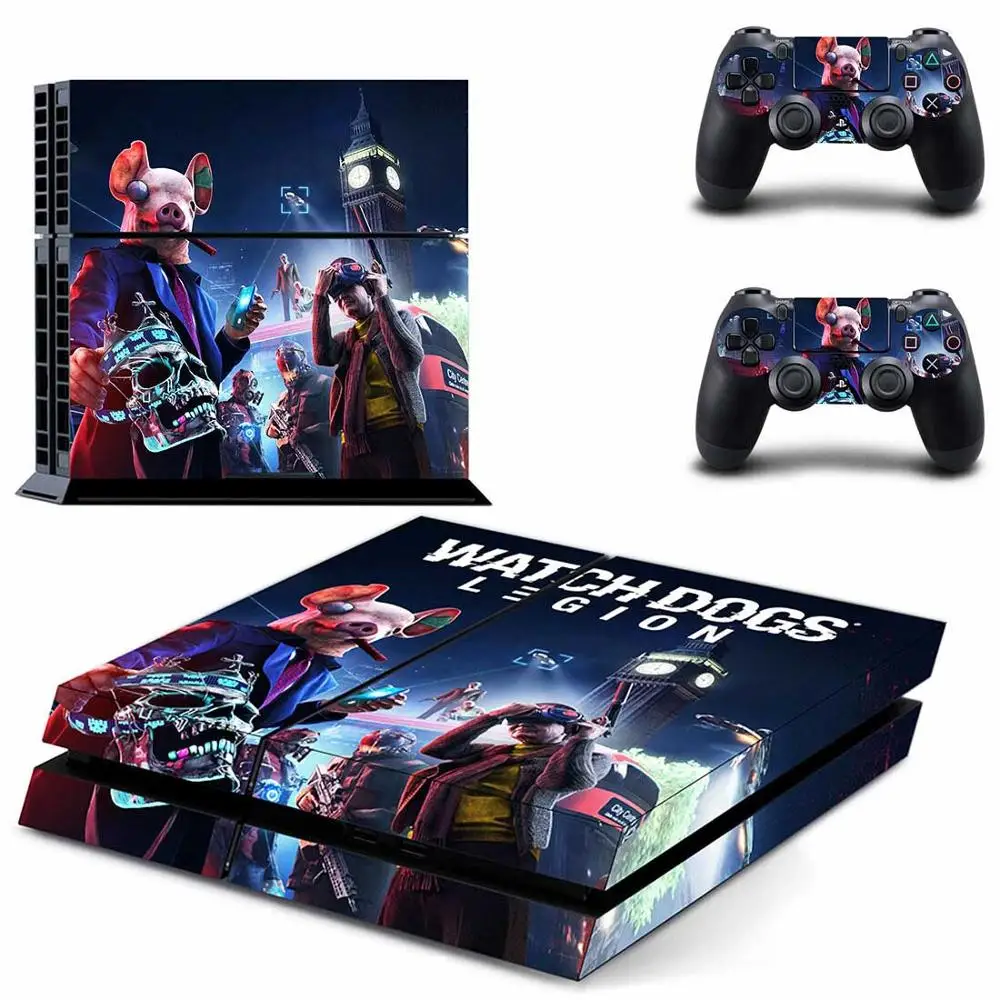 Наклейка s Watch Dogs: Legion наклейка для PS4 PS 4 виниловая Play station Pegatinas консоли playstation и 2