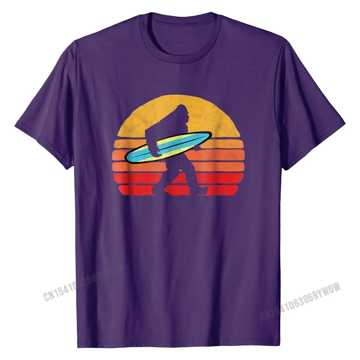 Рубашка Bigfoot с силуэтом и серфингом повседневная хлопковая модная высокого