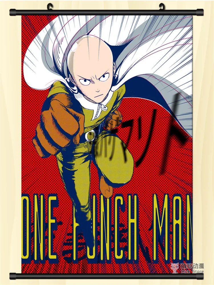 Обновление октября японские декоративные картины Аниме ONE PUNCH-MAN Сайтама и