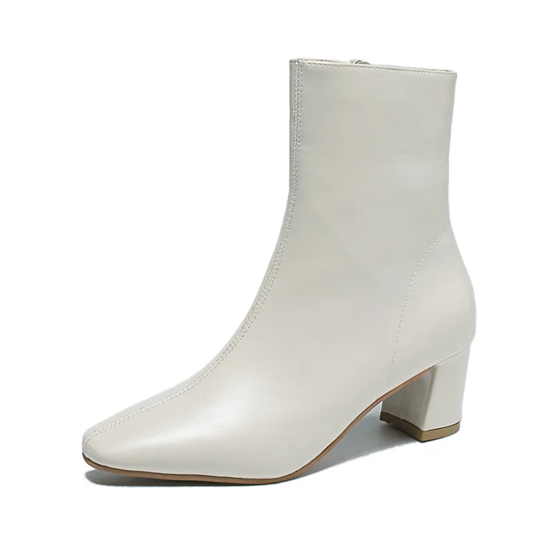 Boots Platform Autumn 2018 Female Fashion Ankle Black Hook Loop Lady Hip Hop Shoes Woman | Обувь