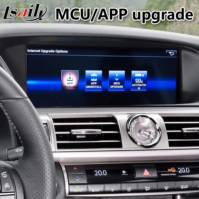 Android 7,1 Gps навигация интерфейс коробка для Lexus LS600h мышь Управление 2012- модель Поддержка беспроводной carplay LS 600h