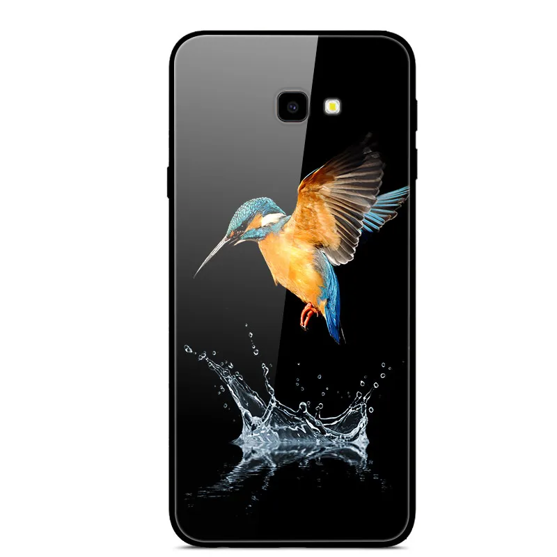 24 Для samsung J4 Plus чехол закаленное стекло твердая задняя крышка для samsung Galaxy J4 Plus чехол J 4 Plus A20E A2 Core Note 10 Plus - Цвет: 24
