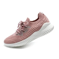 2021 women walking sneakers comfortable light running flats knit sock couples gym shoes beige casual vacation outdoor athletic