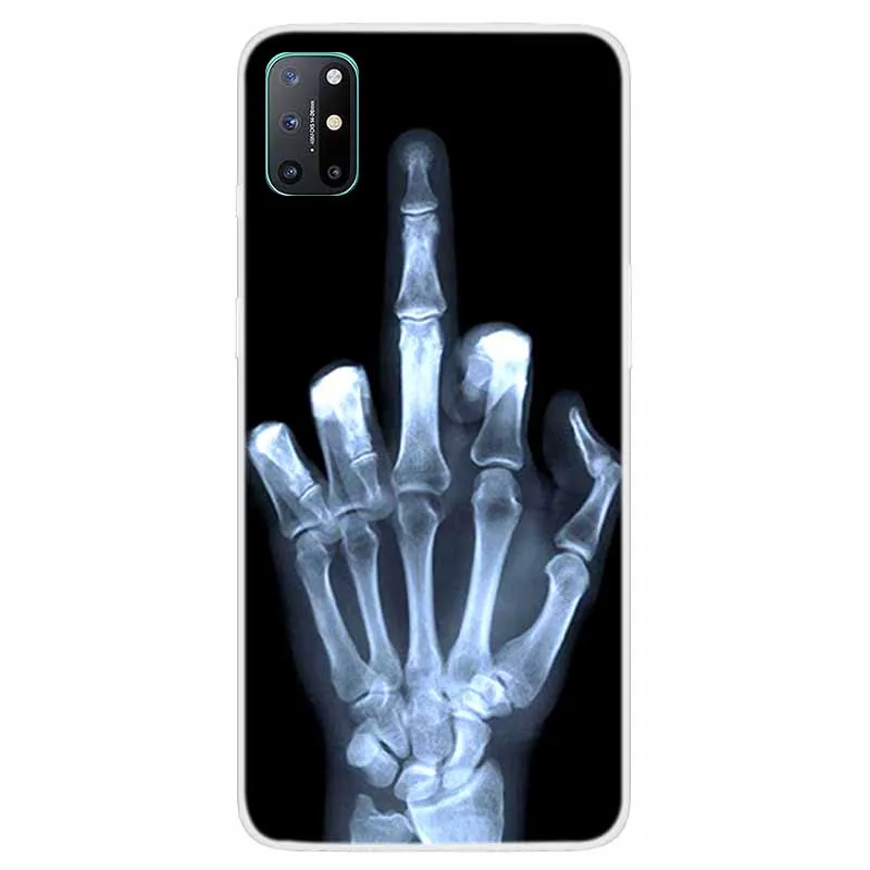 clear case for oneplus 8t case cool cartoon soft tpu phone cover for oneplus 8 pro cases oneplus8 8 t fundas 18t bumper fundas free global shipping