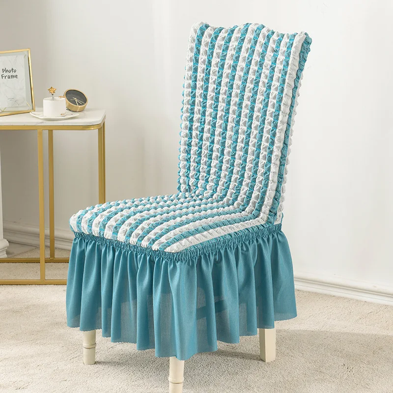 

Luxury universal chair cover home dining chair cover elastic chair cover banquet chair cover beach wedding chair cover single