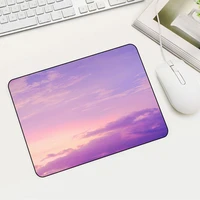 small pink mouse pad one piece delivery landscape sunrise anime laptop pc mini gamer accessories keyboard rug desktop desk mat