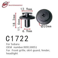 headlight fastener for subaru 909130051 car positioner front grilleskirt guard fender