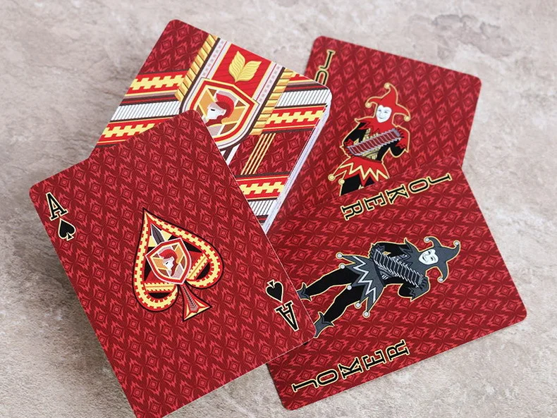 Велосипед Красный замок игральные карты волшебные Коллекционная колода Покер