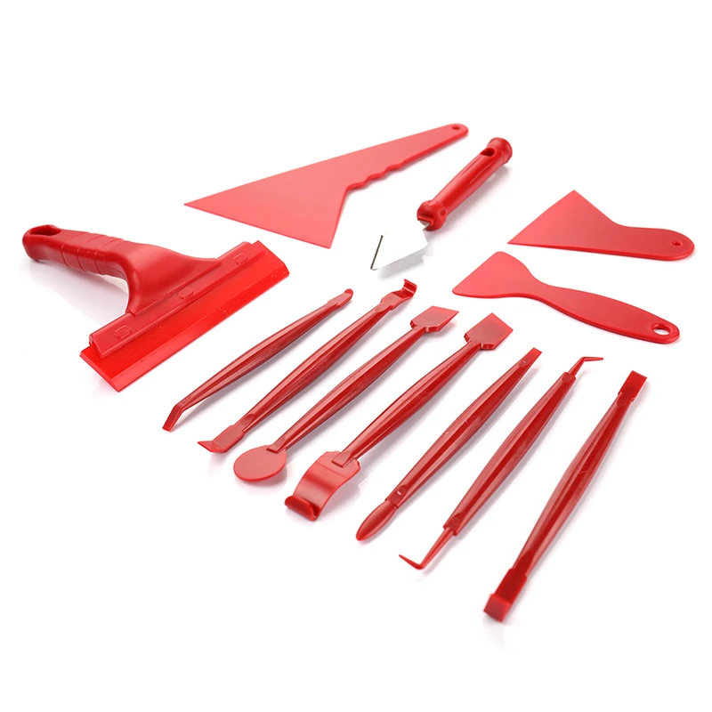 

1set Car Vinyl Film Wrapping Tools Car Sticker Film Scraper Kit Auto Squeegee
