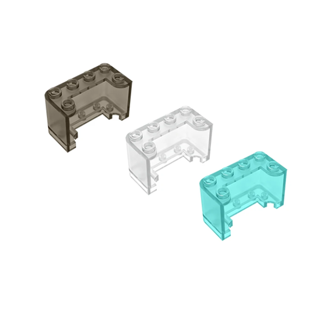 

8pcs Transparent Colors Windscreen 2x4x2 Vertical 4594 Frames Windows Walls Doors MOC Building Block Toys MOC Parts