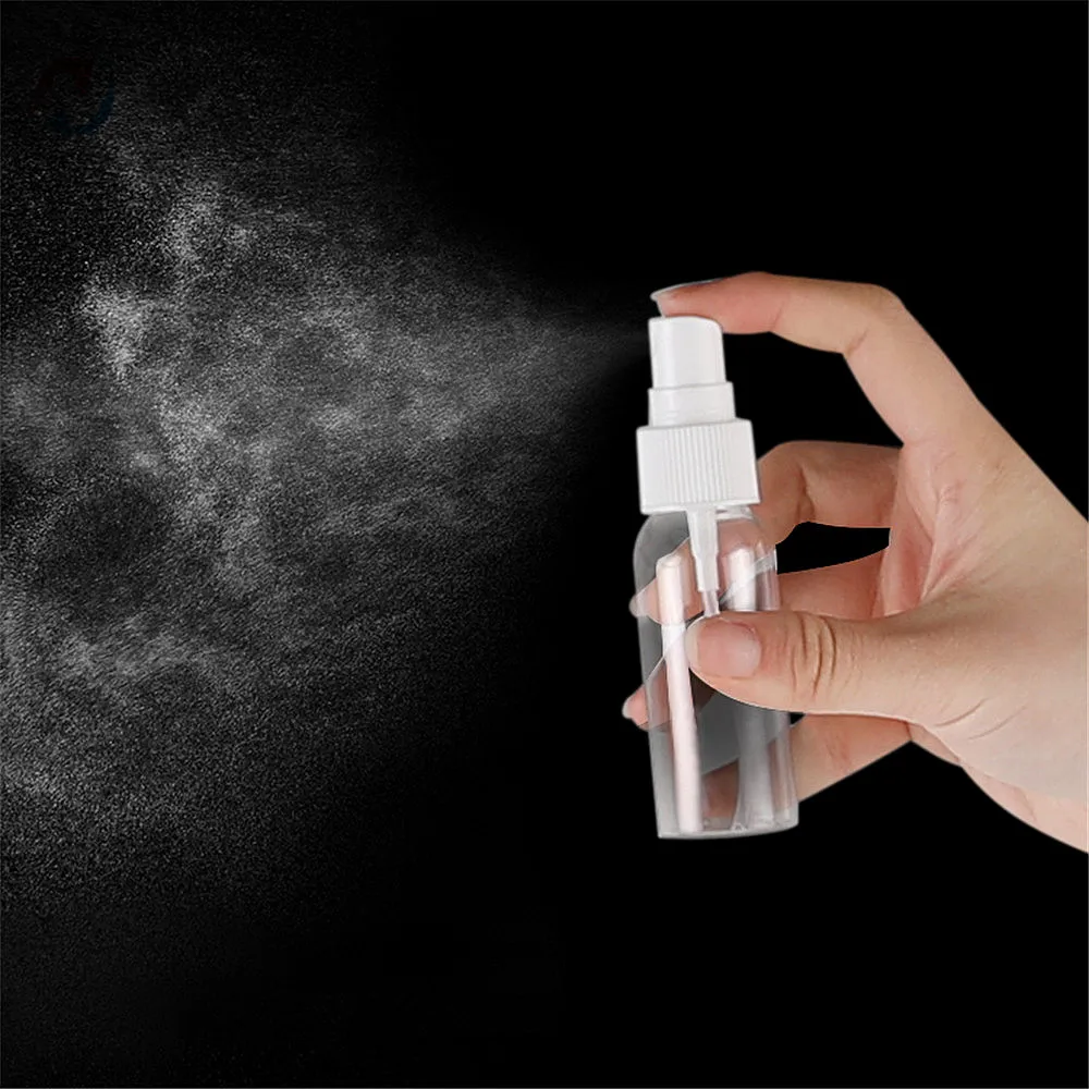 

8pcs Spray Bottles 3.38oz/100ml Empty Bottle, Mini Travel Size Spray Bottle Accessories Refillable Container Mist Bottles Clear