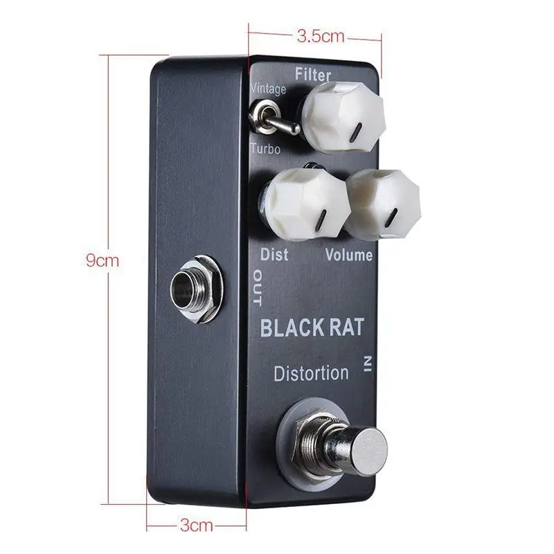 Педаль для гитары MOSKY BLACK RAT акустическая педаль электрогитары запчасти