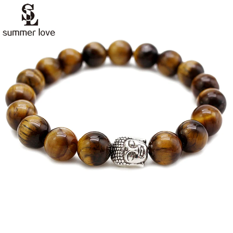 Новинка браслет 10 мм бусины для молитвы Будды женщин и мужчин подарки украшения