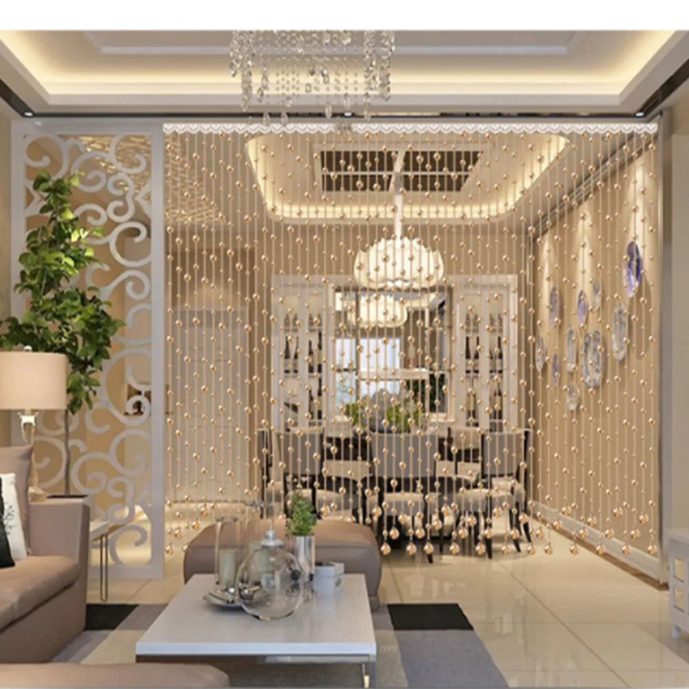 Модная занавеска из хрустального стекла украшение для дома роскошное свадебное