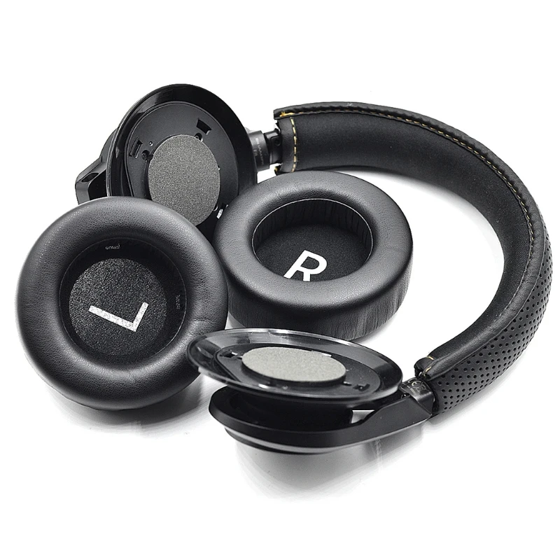 

H8WA Geneic Earpads Pillow Ear Pads Sponge Cover Parts Compatible with RIG600 Headphone SpareParts Repair Easily Carry