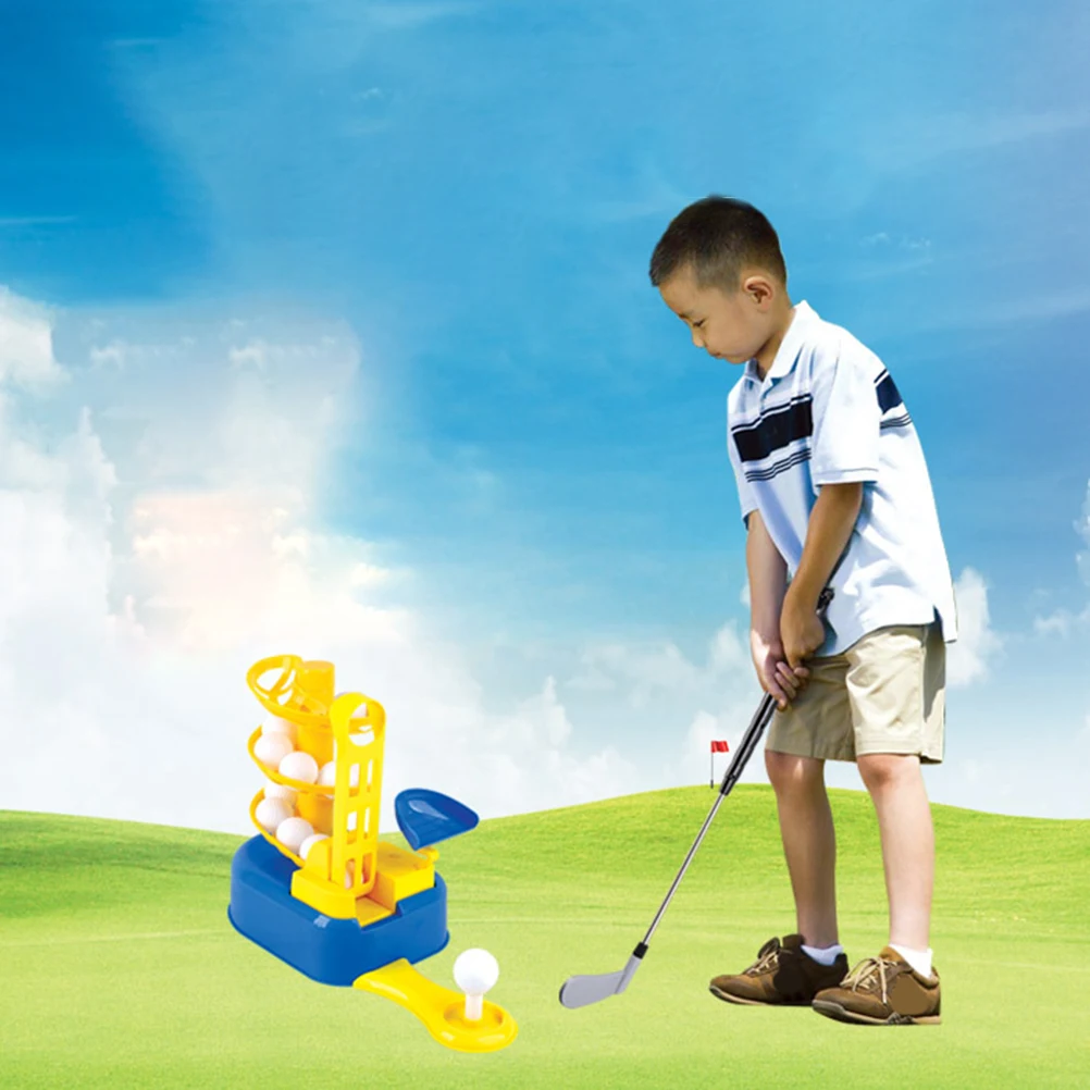 Игрушка для мини-гольфа в помещении тренировочная игрушка гольфа портативная