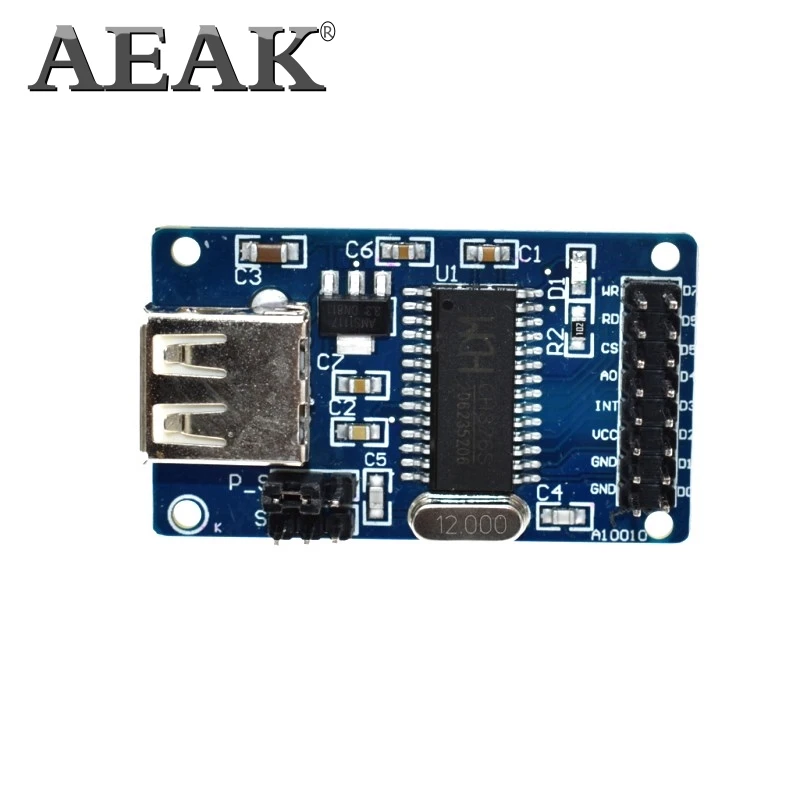 AEAK официальный CH376 CH376S U диск чтение записи модуль поддерживает USB контроль передачи 12 МГц