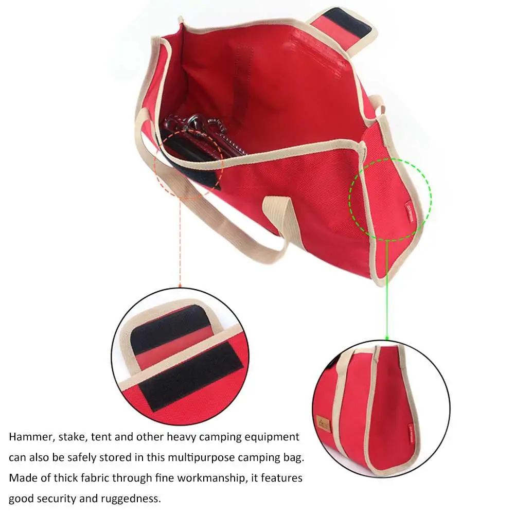Многофункциональная простая сумка для инструментов кемпинга на открытом