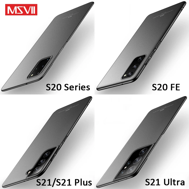Примечание 10 чехол Msvii матовый для Samsung Galaxy Note Lite S20 S21 S9 плюс S10 E (сделай сам) 9 8 20 Ultra
