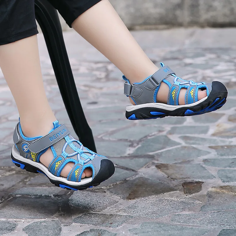 

Children Sandals Fashion Boys and Girls Non-slip Summer Beach Sandals Wear-resistant and Multi-color Shoe Zapatos Gelatina Mujer