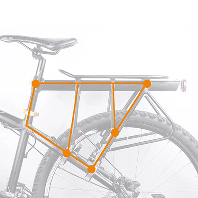 

Велосипедная стойка углеродная Mtb рама Soporte Movil Motocicleta Велосипедное оборудование аксессуары плоская телескопическая переноска Велоспорт