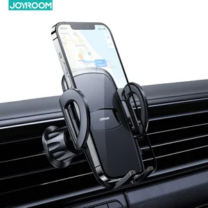 joyroom car charger car phone holder universal automatic alignment mount phone holder stand for iphone samsung xiaomi free global shipping