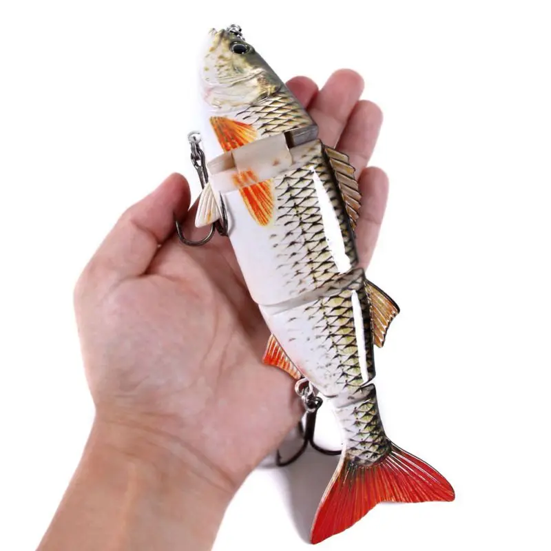 

1PC Fishing Lures Wobblers Lifelike Swimming Bait Colorful Artificial Fishing Tackle Bionic Decoy Freshwater Stosh 24cm/140g