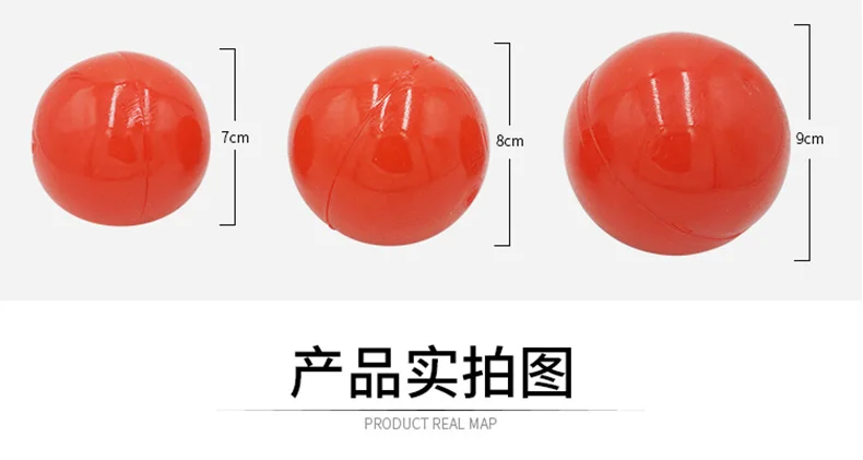 Игрушка для питомцев против укусов твердый резиновый мяч чистки зубов