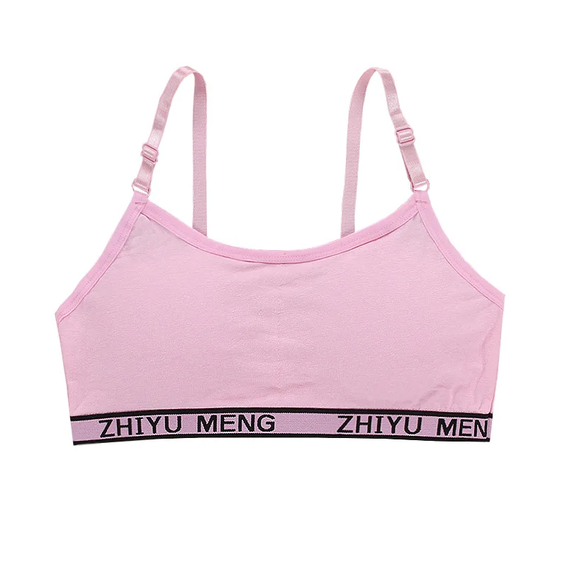 Спортивный бюстгальтер для девочек Для подростков Беспроводной подростка груди