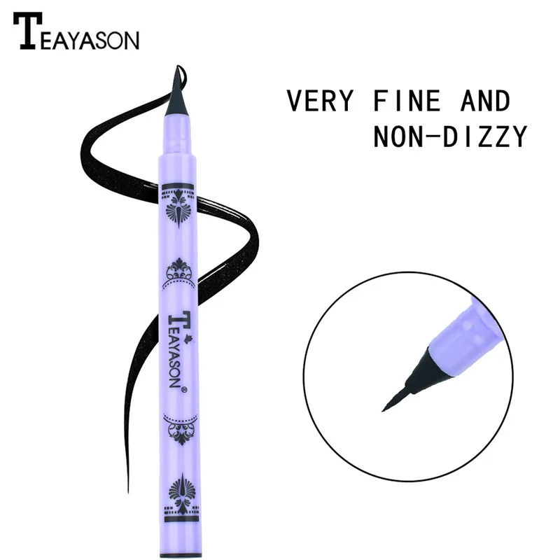 Брендовая профессиональная водостойкая жидкая подводка для глаз карандаш