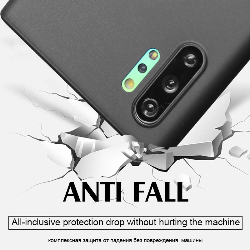 Роскошный ультра тонкий 0 2 мм матовый ПП чехол для samsung Galaxy S8 S9 S10 S10E Plus Note 8 9 10 Pro