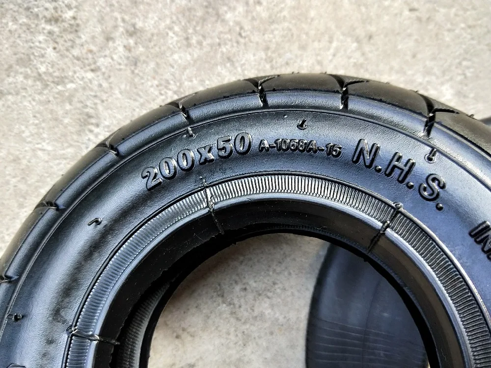 8 дюймовая складная электрическая шина для скутера внутренняя труба 200X50 бритвы E