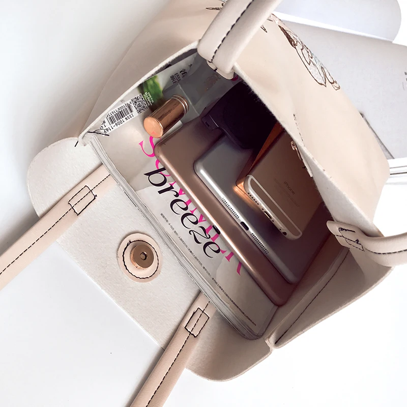 New Vintage Fashion PU Leather Bags Women Briefcases Bag A4 13.3 inch Notebook Office Women's Handbag Shopping Books Working Bag