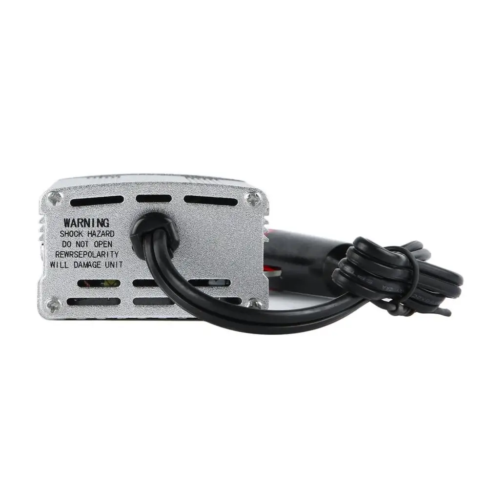 Автомобильный преобразователь напряжения серебристый 700 Вт от 12 В до 110 В/220