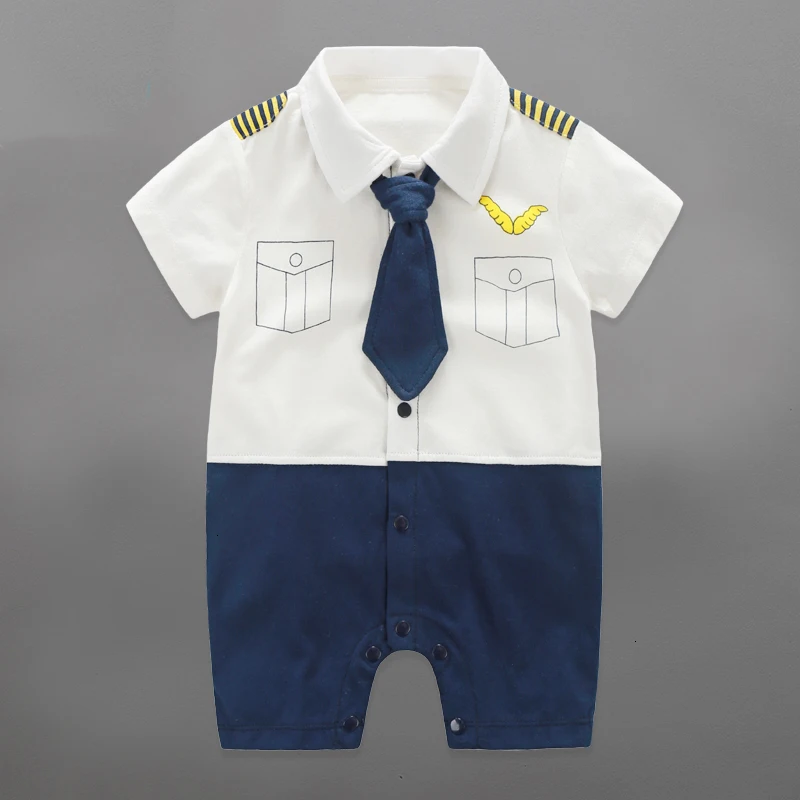 Baby Boy Clothes Summer Clothing Sets 2020 Newborn Cotton Rompers Roupa Bebes Infant Jumpsuits |