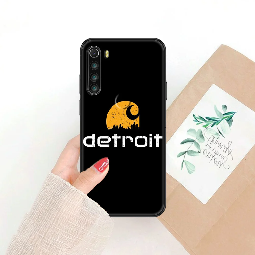 

Famous Brand Carhartts Phone case For Xiaomi Redmi Note 7 7A 8 8T 9 9A 9S 10 K30 Pro Ultra black fashion funda tpu Etui soft